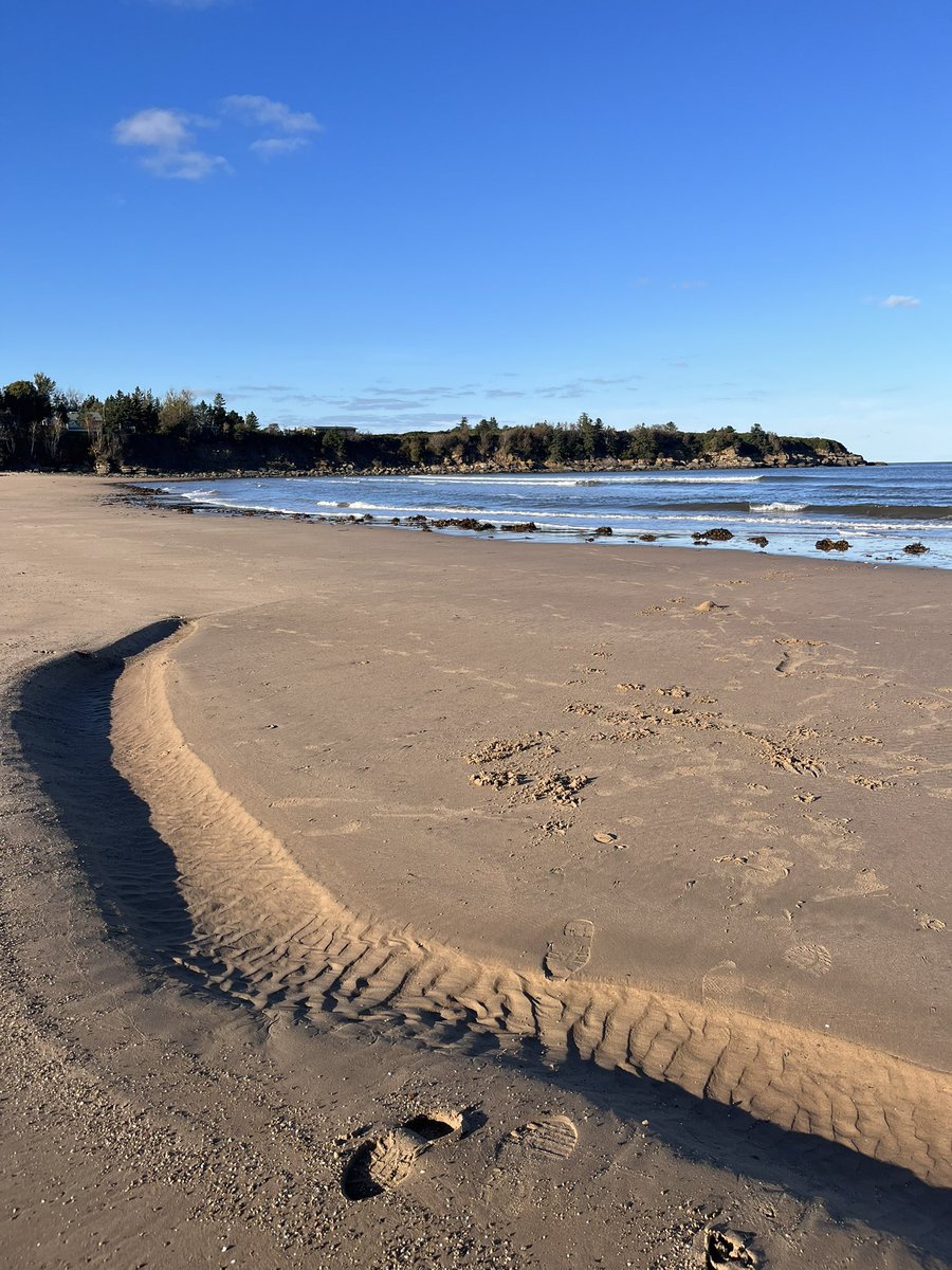 KimKDickson's tweet photo. What a gorgeous afternoon at  Melmerby Beach in @OfPictou #PictouCounty @ryansnoddon #beachshadows #NorthumberlandStrait #warmestwatersnorthoftheCarolinas #NovaScotia https://t.co/3WpJWpAYWa