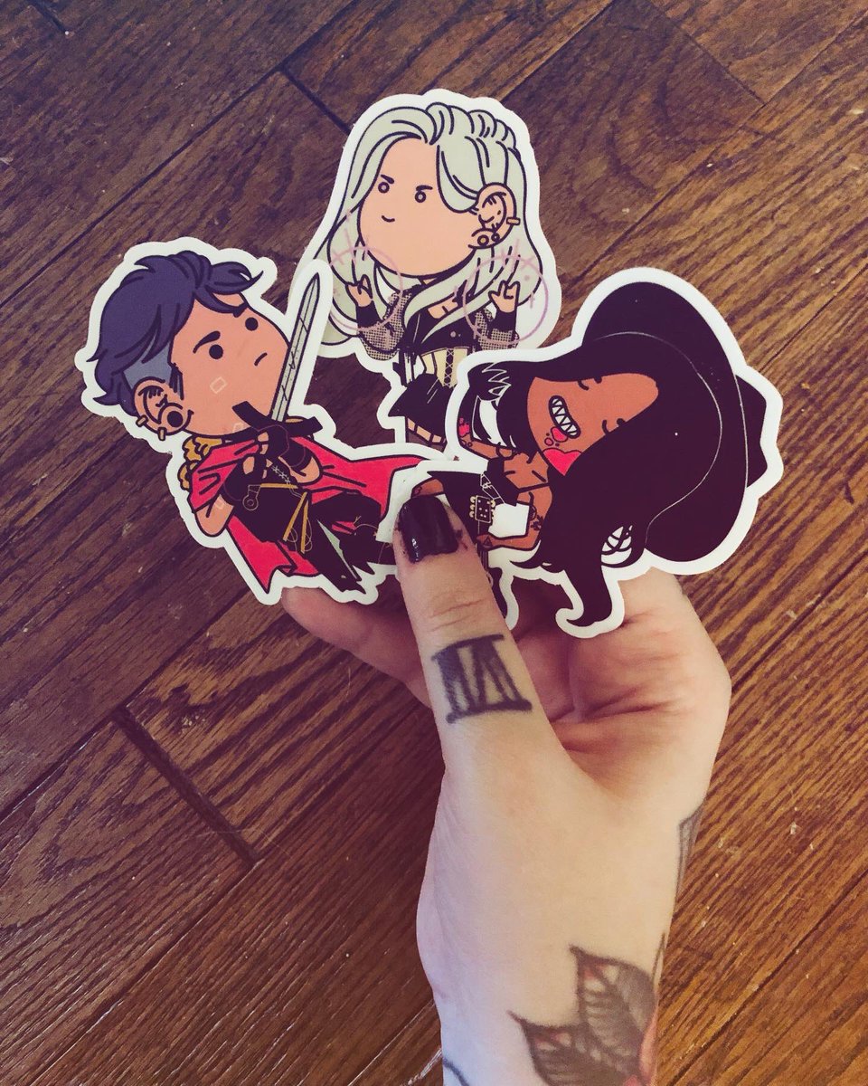valentinemsm1th's tweet photo. 🖤 New blade maidens character stickers  🖤 https://t.co/zkkvOYHjLF