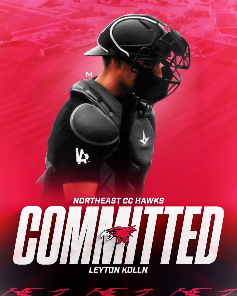 Beyond excited to announce my commitment to Northeast CC. Thank you to Coach Clapp for giving me this opportunity. I’d like to thank my teammates, coaches, and my family for helping me become the player I am today . With that being said Go Hawks🦅!!!