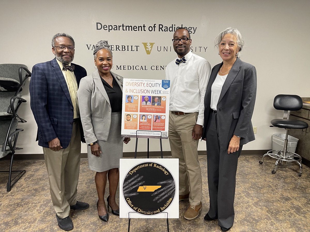Day 2 of DEI Week 2023! Thank you to Professor of Medicine Walter Clair, MD, and Associate VP for Diversity and Inclusion, Kristy Sinkfield, MEd, for their presentation “Microaggressions in the Medical Setting.” Register here for this week's lectures: bit.ly/3s2Agu0