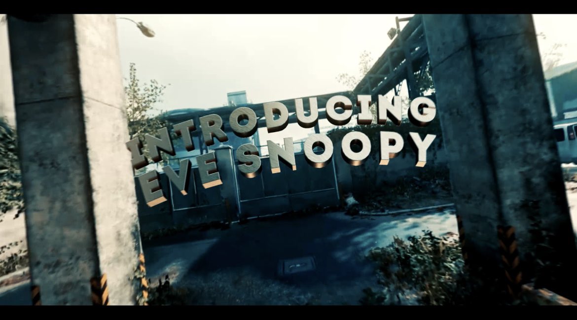 EveConspiracy's tweet image. Introducing Eve Snoopy - This Friday