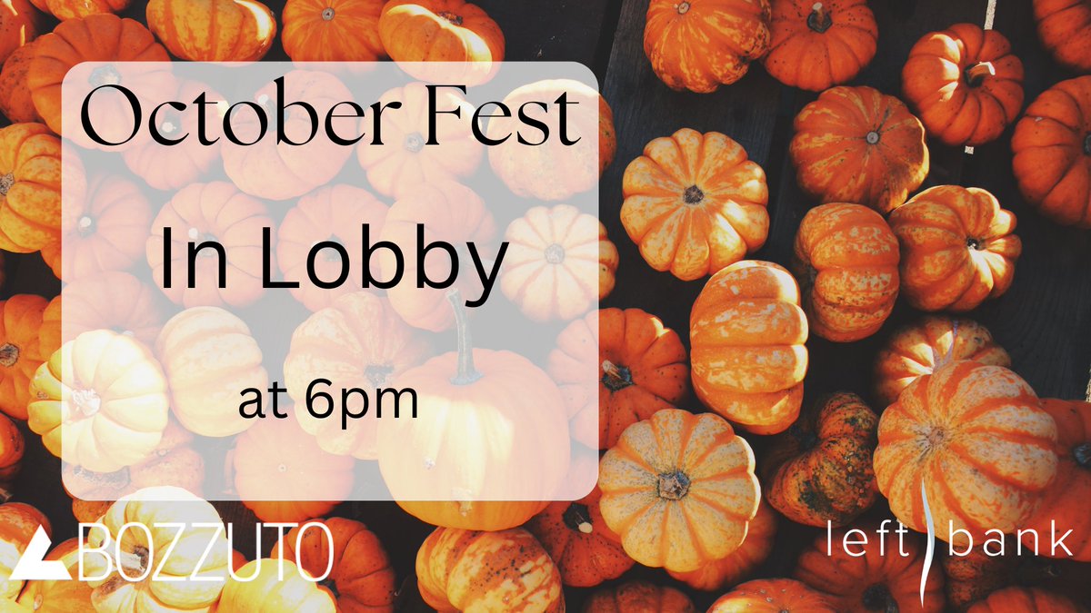leftbankchicago's tweet photo. Octoberfest is here, bringing you a celebration of beer, and good vibes. Prost to a fun-filled time with friends, laughter, and unforgettable memories! Meet us tomorrow in the Lobby!

#LeftBank #OneBozzuto #Octoberfest #Prost #CheersToGoodTimes" https://t.co/RcU8R2YCOd