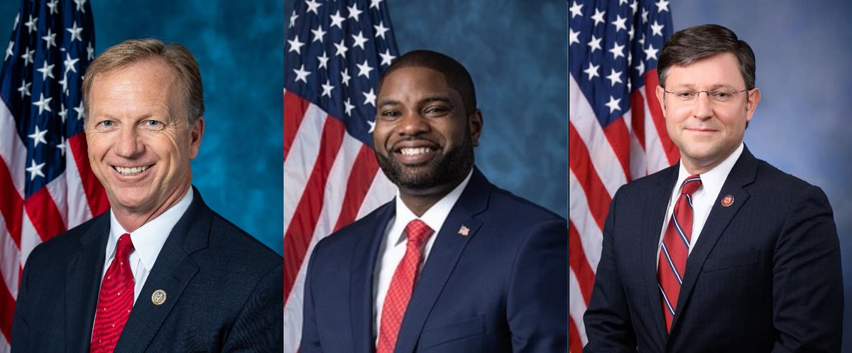 The 3 Possible #GOP Candidates  
For #SpeakerOfTheHouse 
Now That #TomEmmer is No Longer 
Seeking The #Speaker Gavel

#KevinHern (OK)
#ByronDonalds (FL)
#MikeJohnson (LA)