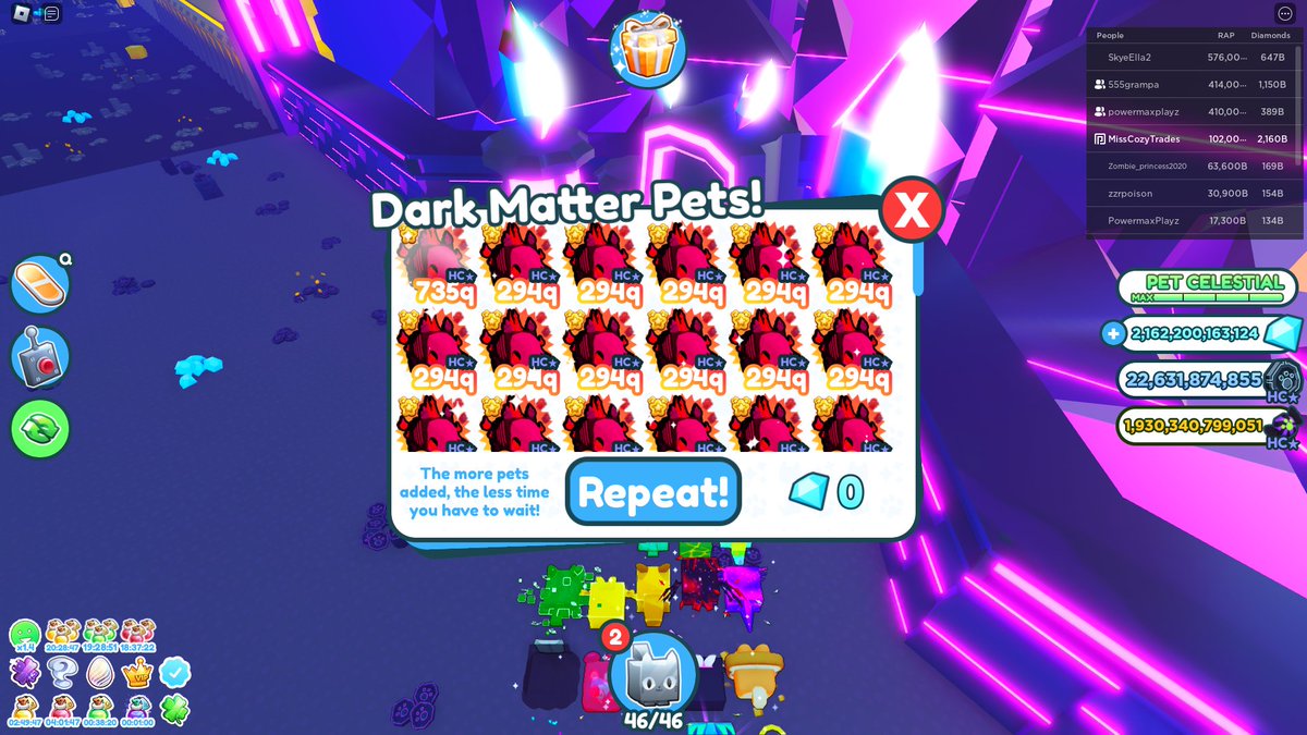 MissCozyTrades's tweet image. Gasp! I didn&apos;t even know I hatched it! 👀😍 I love #PetSimulatorX forever.