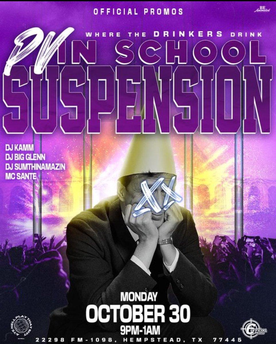 kaisimonehall's tweet photo. 6 DAYS AWAY & YALL LIVERS BETTER BE READYY🫵🏾
OCT. 30TH 🗓️
#PvIss⛓️
#OfficialPromos🏴☠️
#PVHC2K23
@iiamdjnell @DjofficialKamm https://t.co/iIaUucHtbU