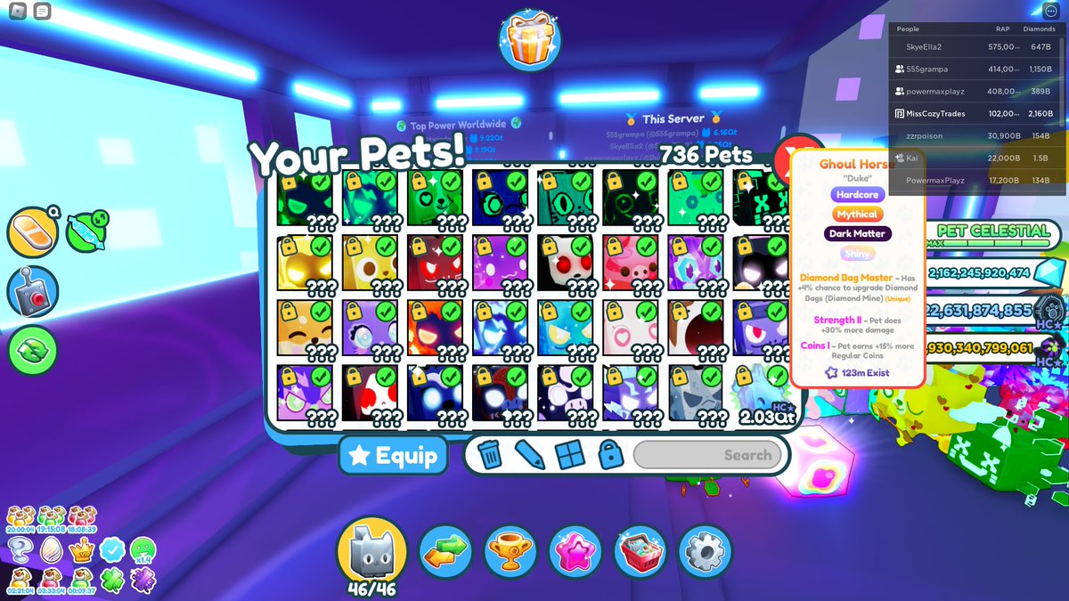 MissCozyTrades's tweet image. Whoa! My baby - imagine it was Royalty?? #PetSimulatorX