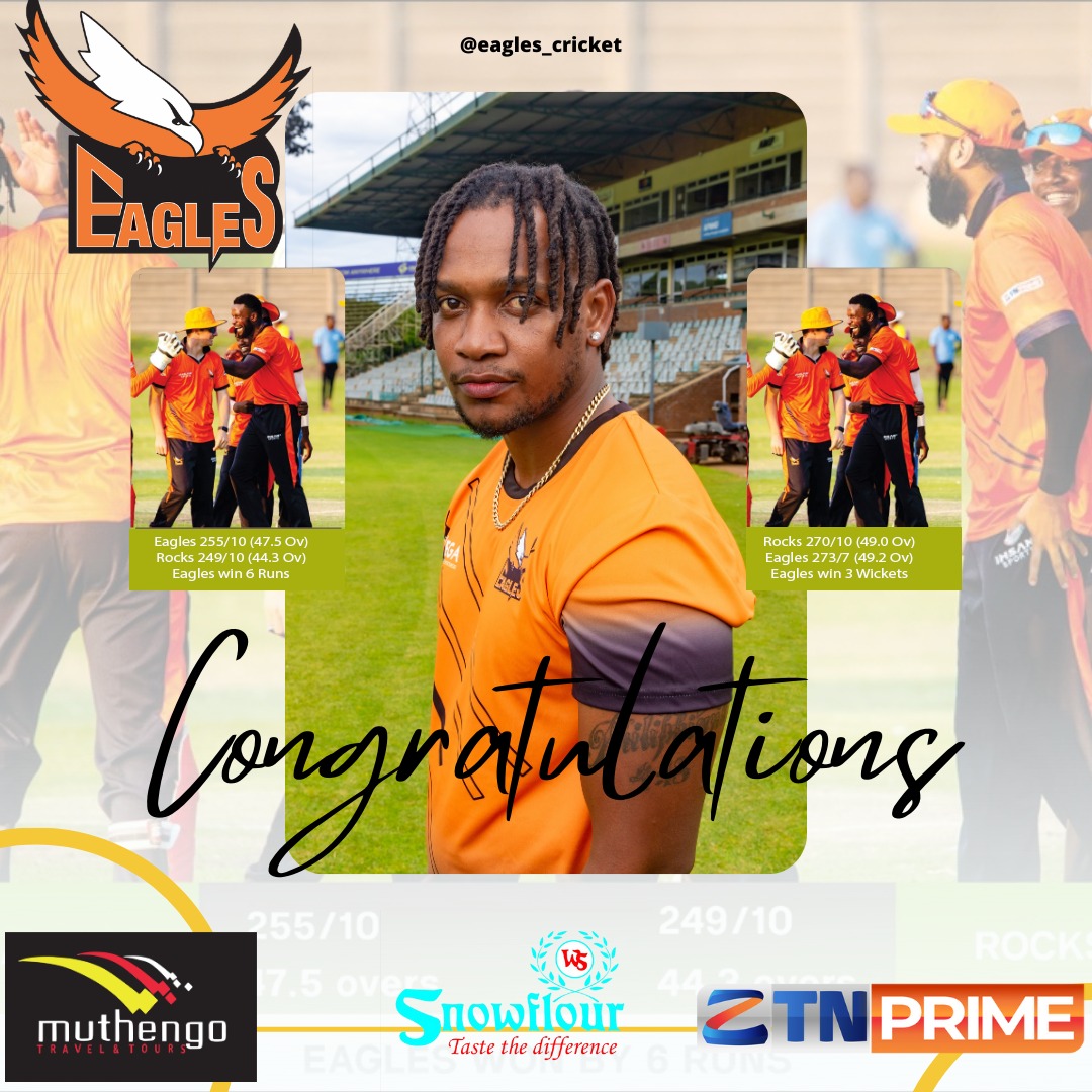 cricket_eagles's tweet photo. It's a fabulous start two wins out of two and the work has just begun #SupportEagles https://t.co/tKKiryn2lK