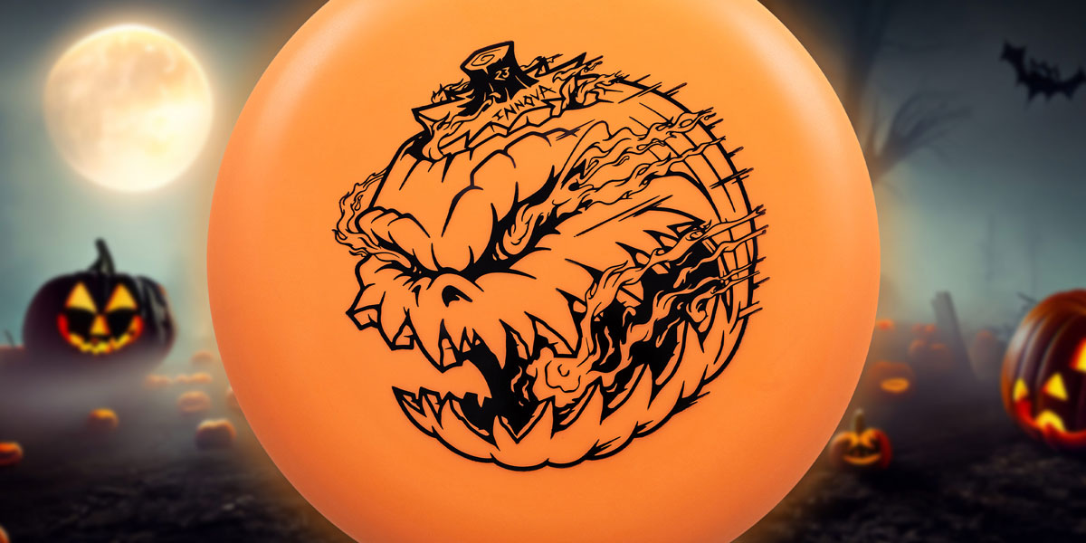 FlyingDiscStore's tweet image. Halloween is just around the corner so it's the perfect time to grab yourself these spooktacular limited edition Innova discs! The Orange Nexus Glow Aviar Pumpkin and Orange Star IT Werewolf are available now!