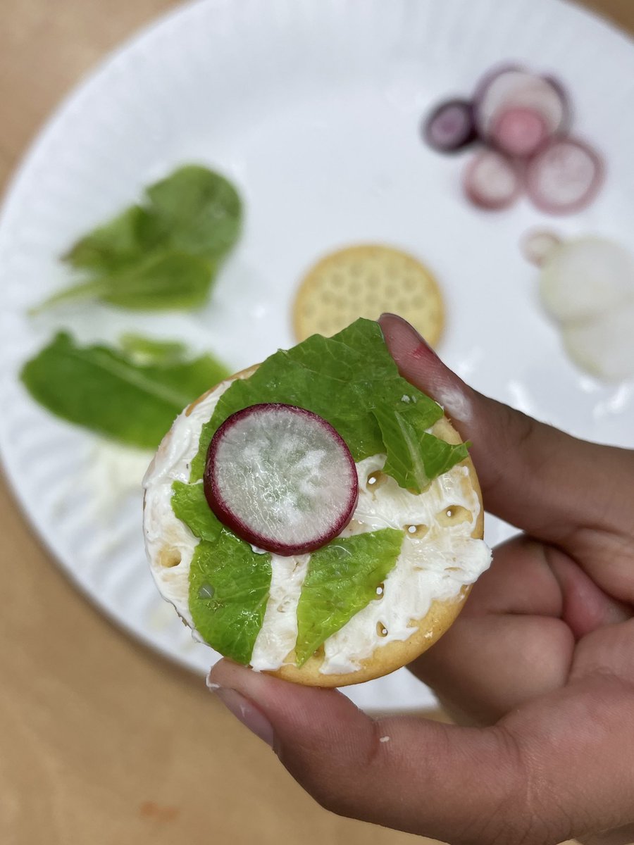 Farm to table or school garden to desk…a fabulous class community experience as we harvested and enjoyed! ⁦<a href="/vanaldenavees/">Vanalden Avenue Elementary</a>⁩ ⁦<a href="/ResedaCOS/">Reseda Community of Schools</a>⁩ ⁦<a href="/LASchools/">Los Angeles Unified</a>⁩ #LAUSD #schoolgardens