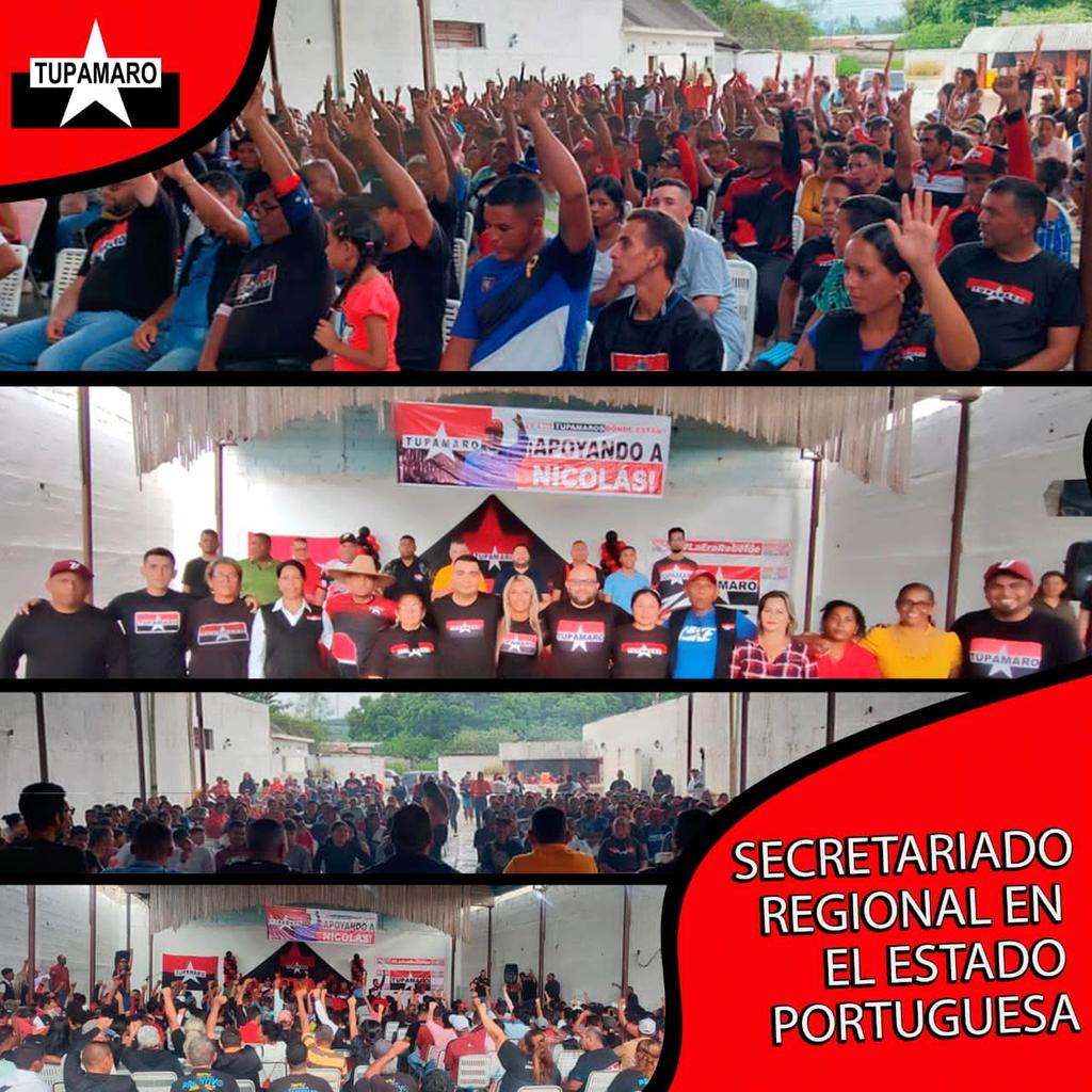 "Patria es comunidad de intereses, unidad de tradiciones, unidad de fines, fusión dulcísima y consoladora de amores y esperanzas"
 José Martí
Secretariado Ampliado del Edo. <a href="/portuguesamrt2/">@PORTUGUESAMRT2</a>
#Tupamaro19AñosDeRebeldia
¿Y los Tupamaro donde están?
Apoyando a <a href="/NicolasMaduro/">Nicolás Maduro</a>
#5VecesSi