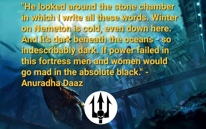 The Emperor's Spears are said to not have a Fortress-Monastery on their homeworld of Nemeton - however I think former Helot Secondus Anuradha Daaz may have given us insight on to where it may be.. @adembskibowden

#emperorsspears #blacklibrary #warhammer40k #WarhammerCommunity