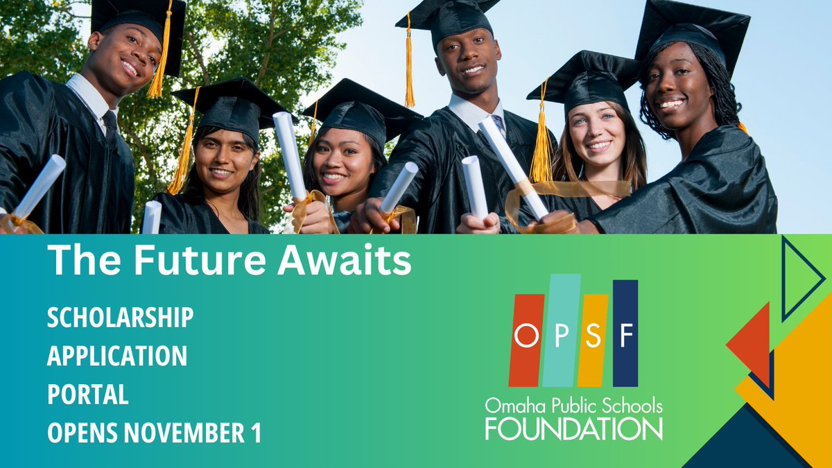 The future is full of possibilities, and your education is the key. The Omaha Public Schools Foundation Scholarship Portal opens on November 1st. Get ready to unlock your potential!  #OPSFscholarships #UnlockPotential Visit opsf.eformsolutions.com