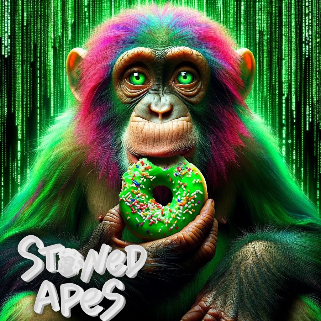 EGO_SPLICE's tweet photo. @StonedApeCrew Let's go #monkeypoint 💚📈 https://t.co/3fhR3J1QNh