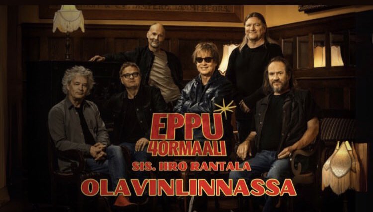 AKotkis's tweet photo. 9.8.2024. Keikkaa pukkaa! @eppunormaali #eppunormaali https://t.co/LZWgEqn9BY