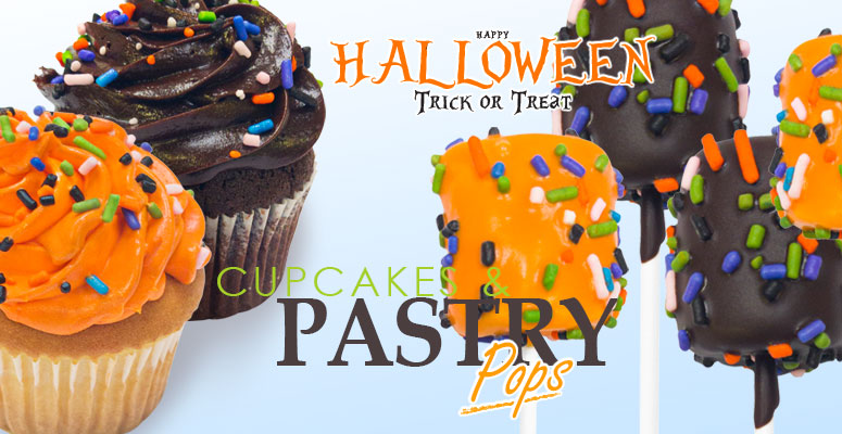 lechefusa's tweet photo. Mini Halloween Marshmallow Pops
Dark chocolate and orange coated pastry pops decorated with festive Halloween sprinkles, spooky delicious at any age.
Mini Halloween Cupcake Assortment
Mini chocolate and vanilla cupcakes decorated with rich chocolate and orange Halloween toppings. https://t.co/aomTAwby13