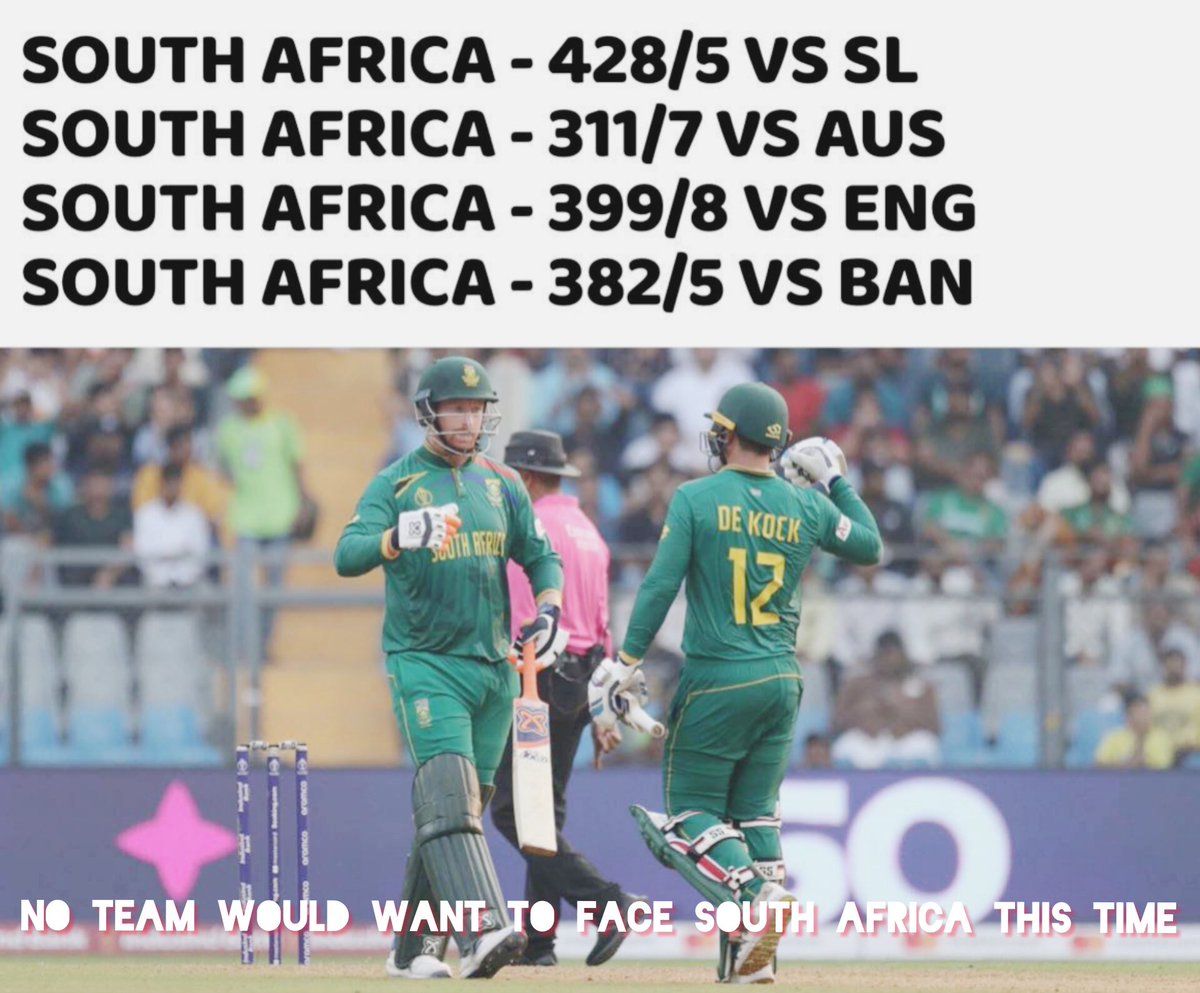 Naledipro's tweet photo. South Africa won by 149 runs against Bangladesh 🏏💪🏾
#ProteaFire https://t.co/STEgeZYfXZ