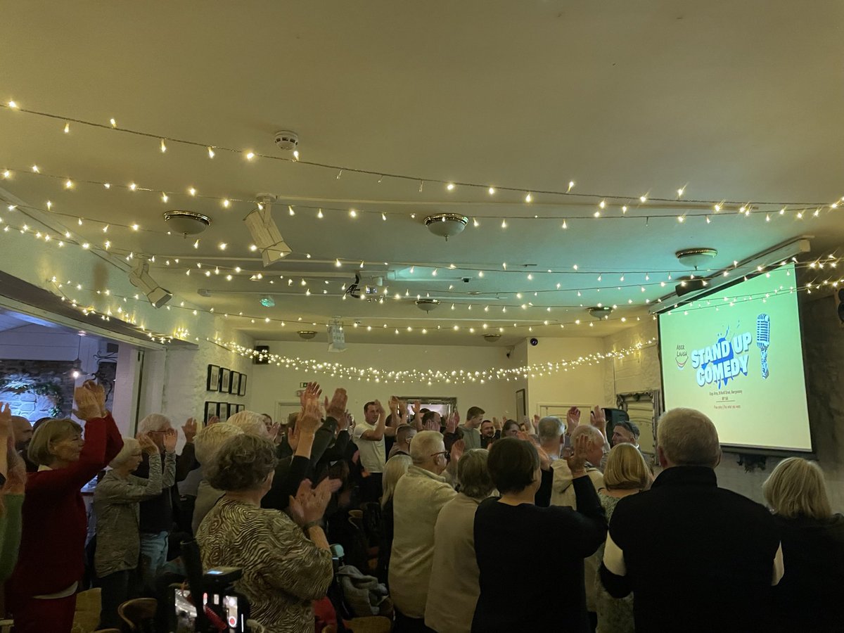 Loads of fun MC’ing at Aberlaughs monthly standup comedy night <a href="/KingsArmsAber/">Kings Arms Hotel</a> in Abergavenny. A packed room, superb acts and loads of fun all round. We’re back at the Kings on November 27th with more great acts. #abergavenny #standupcomedy #monmouthshire <a href="/AberChronicle/">The Abergavenny Chronicle</a>