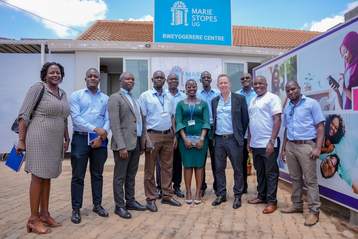 MarieStopesUg's tweet photo. We are delighted to welcome @SimonCookeMSI, the CEO of @MSIchoices to the Uganda Country Program.

Today, he spent some time visiting the @MarieStopesUg Maternity Hospital at Forest Mall, Lugogo and the Centre in Bweyogerere, where he interacted with staff members to understand our country's operations and explore ways we can continue improving access to quality healthcare and safe motherhood.

He was accompanied by the Executive Team, led by our Senior Country Director, Dr Carole @CSekimpi