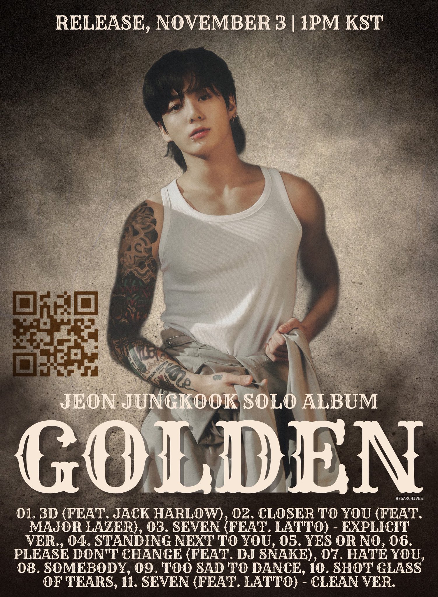Jungkook Solo Album - Golden – Kpop Exchange
