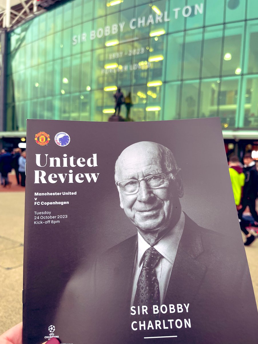 We will never forget you 🥹 #SirBobbyCharlton #MUFC ♥️