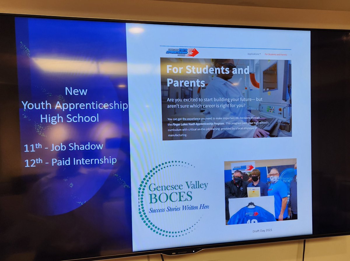 Great presentation from <a href="/ChrisSuozzi/">Coach SwazZ</a> <a href="/geneseeEDC/">Genesee County, NY Economic Development Center</a> &amp; <a href="/BEAGeneseeCo/">BEA Genesee County</a> today. Proud to partner with our GLOW Region partners on so many programs. 
<a href="/NYATEP/">NYATEP</a> <a href="/NYSEDC/">NYSEDC</a>