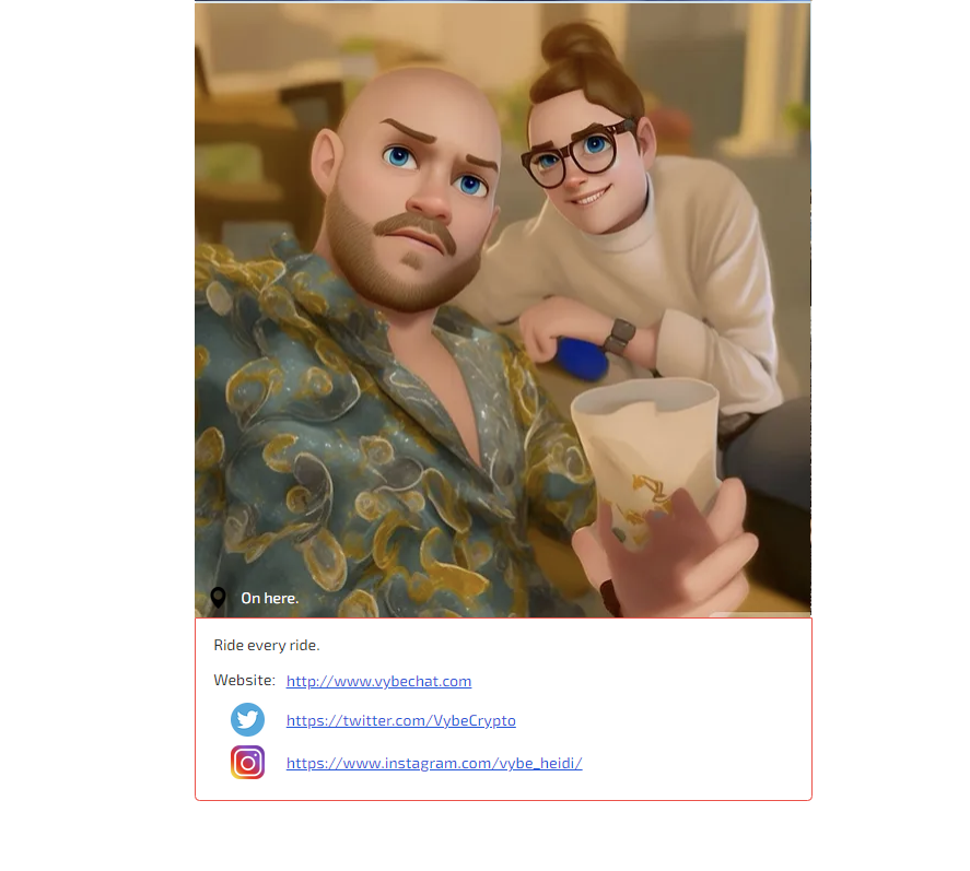 VybeCrypto's tweet image. On #VybeChat, you can now add your website, #Twitter and #Instagram links to your profile page. You can do this under "Profile" --> "Edit". They will show on your public profile if you like.