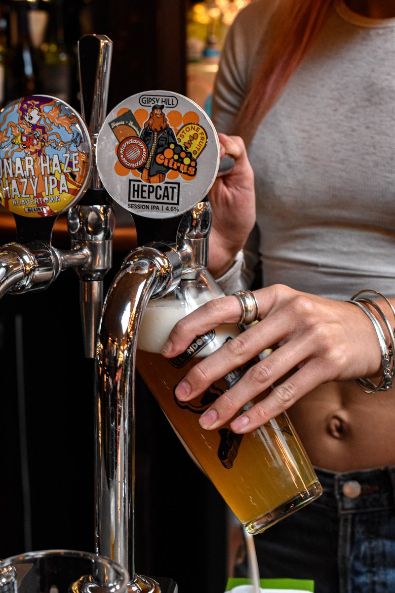 Tuesday… completed it mate! Join us for a pint of @GipsyHillBrew Hepcat to end the day! @YoungsPubs