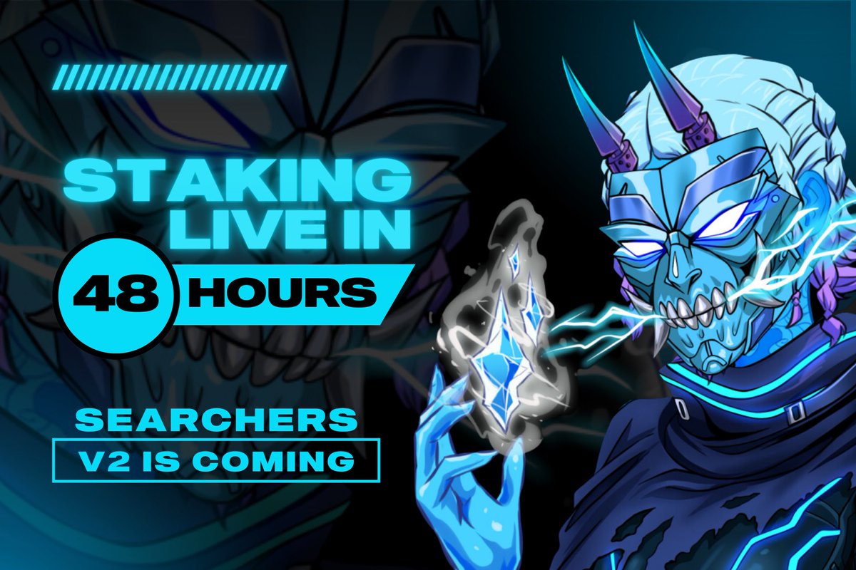Staking will be live in 48 hours 

V2 is coming 

It’s time to transcend.  Are you ready?