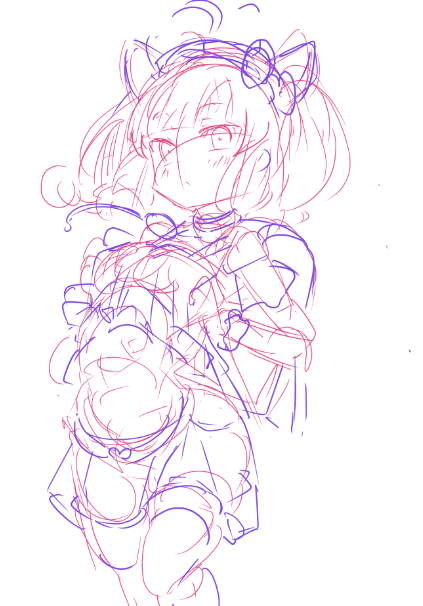 女児服コーデきりたん書きたい 