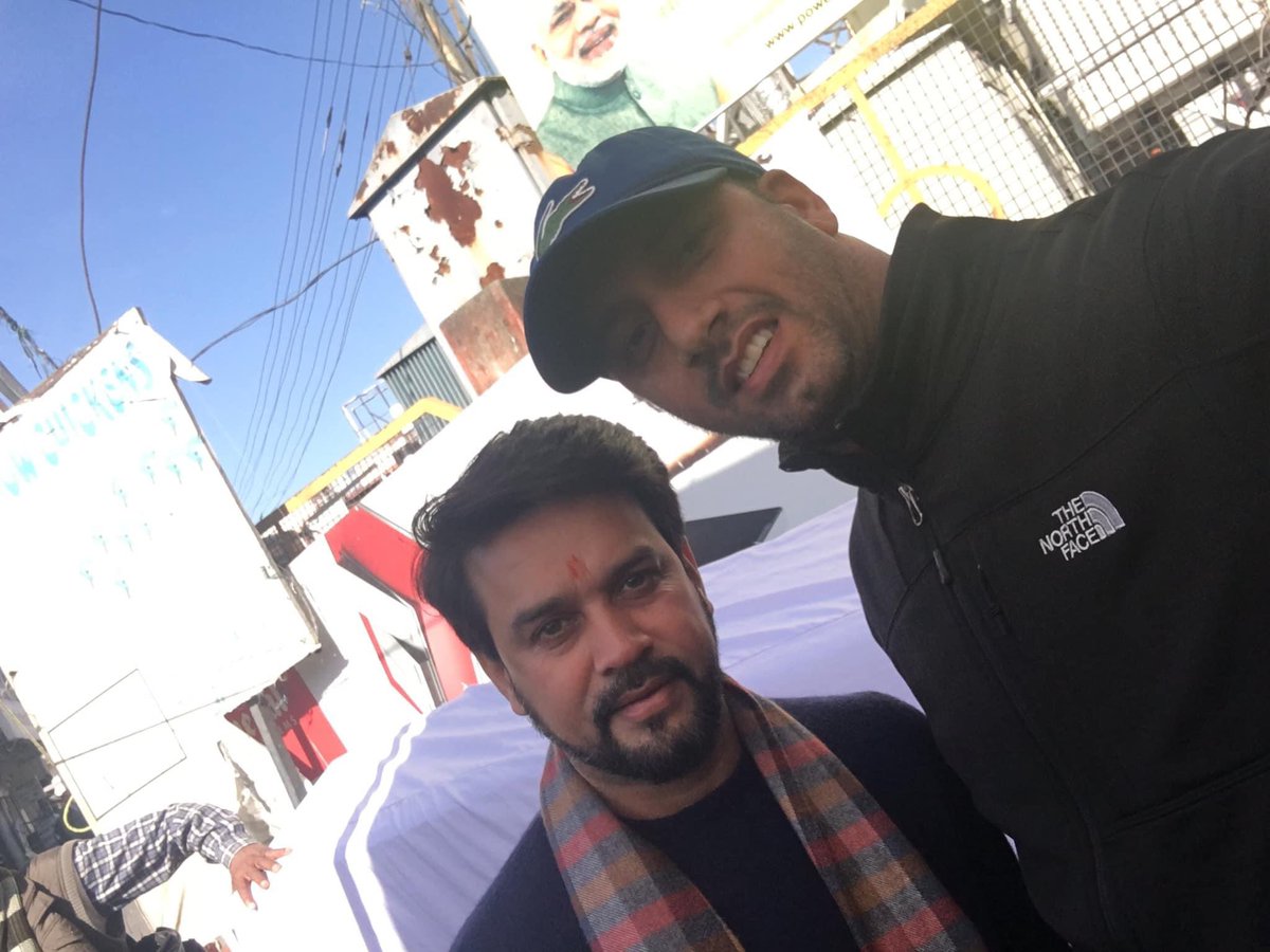 nv3434's tweet photo. @ianuragthakur  - happiest birthday to one of the most Dynamic and people leader - Anurag ji!! Being Himachali, I am really always proud of you here in USA. https://t.co/XscUbMMIuB