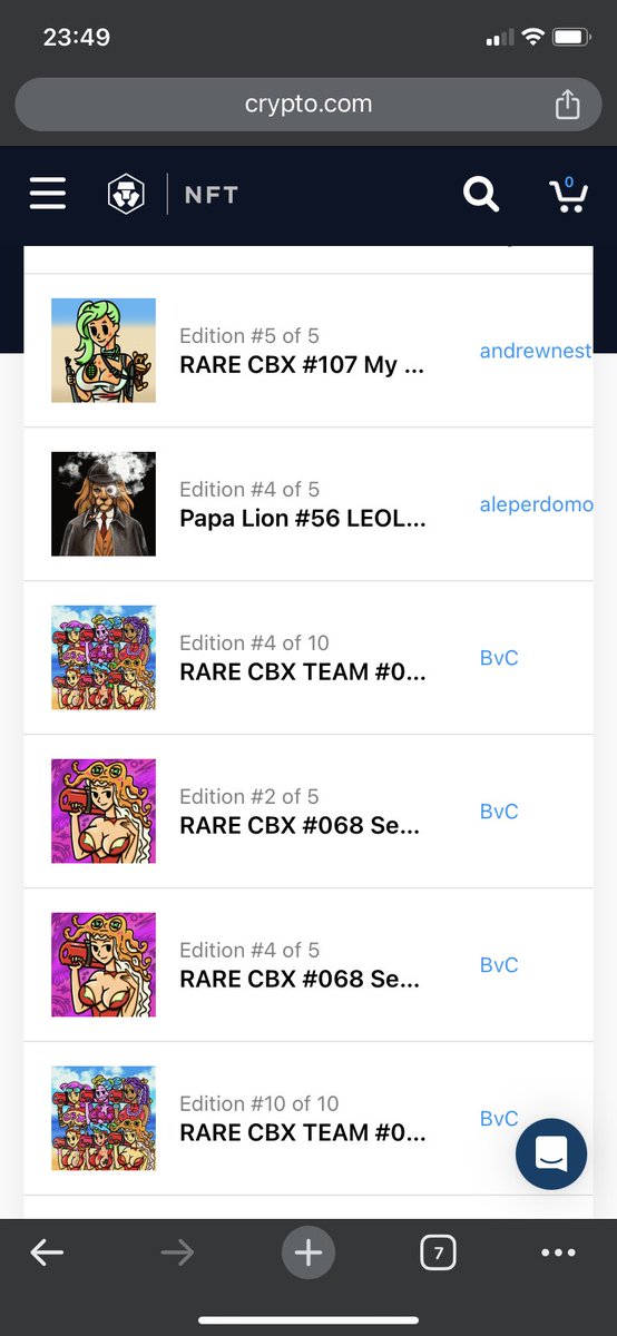 Thank you my dear collectors
A lot of second sells #thankyou #cbxgirl #nft #cryptobamee