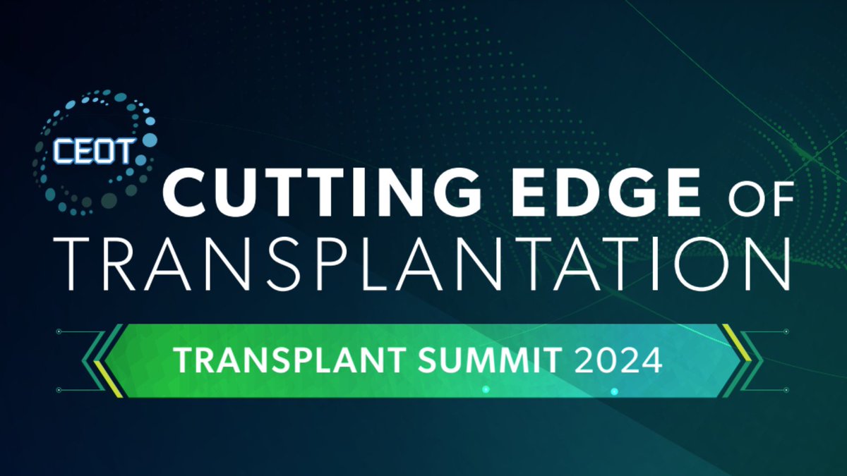 Technological innovations are expanding rapidly in the field of medicine to improve the delivery of health care. Join us in Phoenix for a meeting on 'Leveraging Innovative Technology: To Save and Improve More Lives Through Transplantation.' 🔗myAST.org/CEoT2024