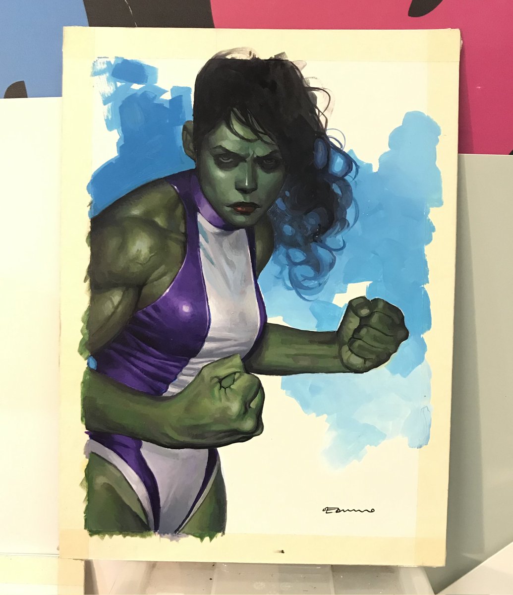 #shehulk #marvel #commission #comics #cadencecomics