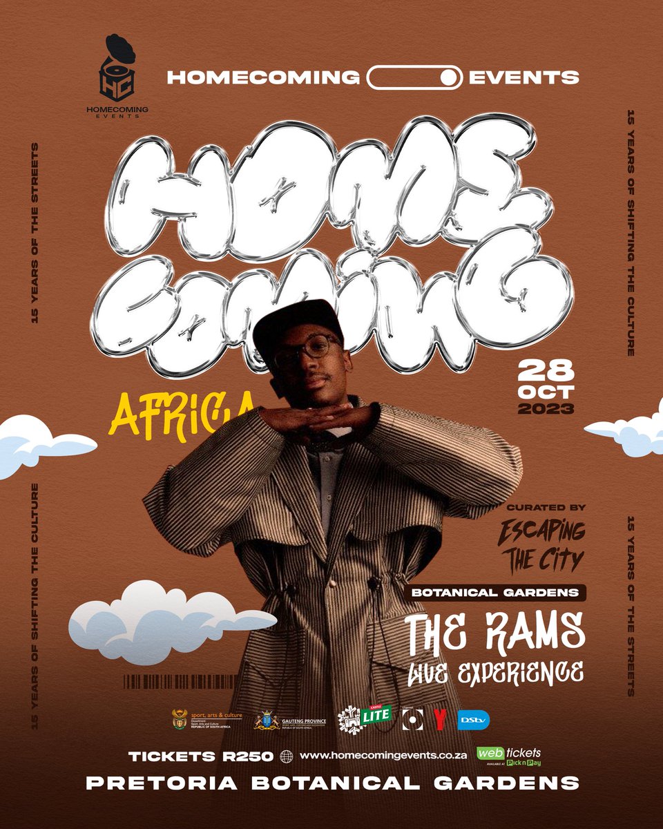 HomeComingEvent's tweet photo. We’ve curated an experience like no other, with artists who are guaranteed to give you a musical escape with @globalevents_za at #HomecomingAfrica 😮‍💨🔥

Don’t be a late bloomer, get your tickets from https://t.co/MMjH9rVTOc or any Pick ‘n Pay nationwide 😳🫵🏿 https://t.co/j6aOycMqUt