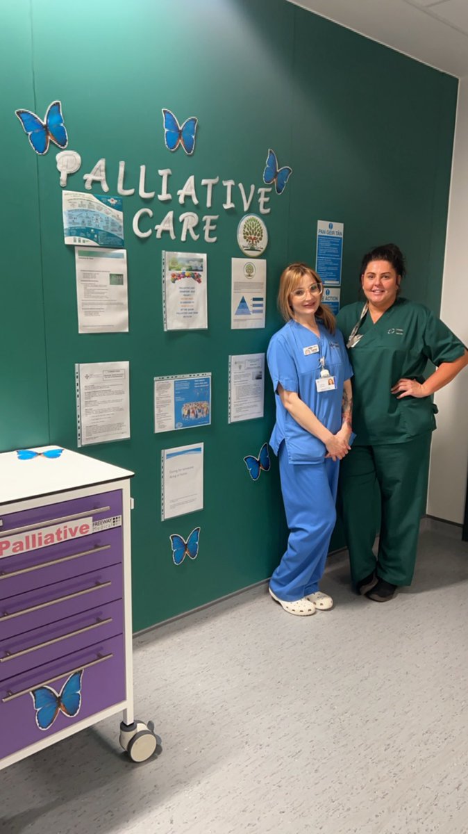 Congratulations to our palliative care champions Lauren, Sam and Caroline who won 2nd place for their work 🥈Well done for all your hard work and supporting staff and patient’s 🫶🏼