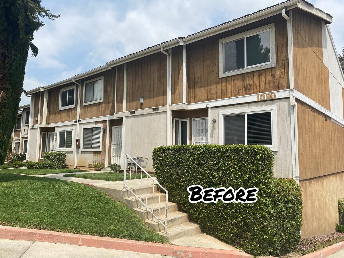 Another dramatic transformation by yours truly! 🙌😍❤️ Contact us today at 📱 (714) 229-5900 for all your painting and reconstruction needs! #beforeandafter #transformationtuesday #pilotpainting #experiencematters #behrpaint