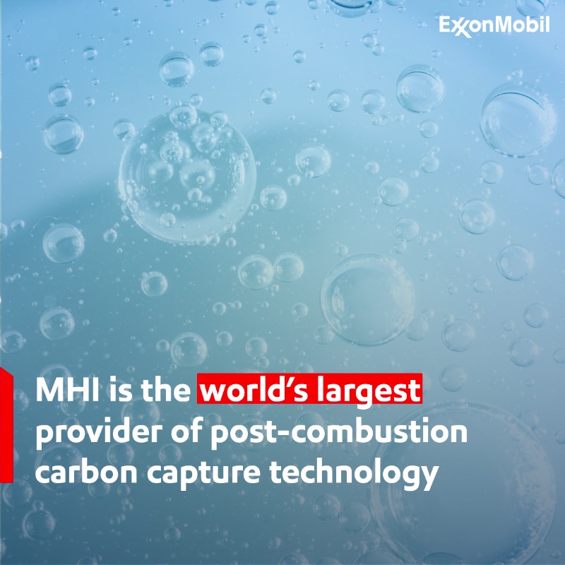 exxonmobil's tweet photo. Carbon capture is critical for reducing emissions from industries like steel and cement. Let's deploy it at a massive scale.