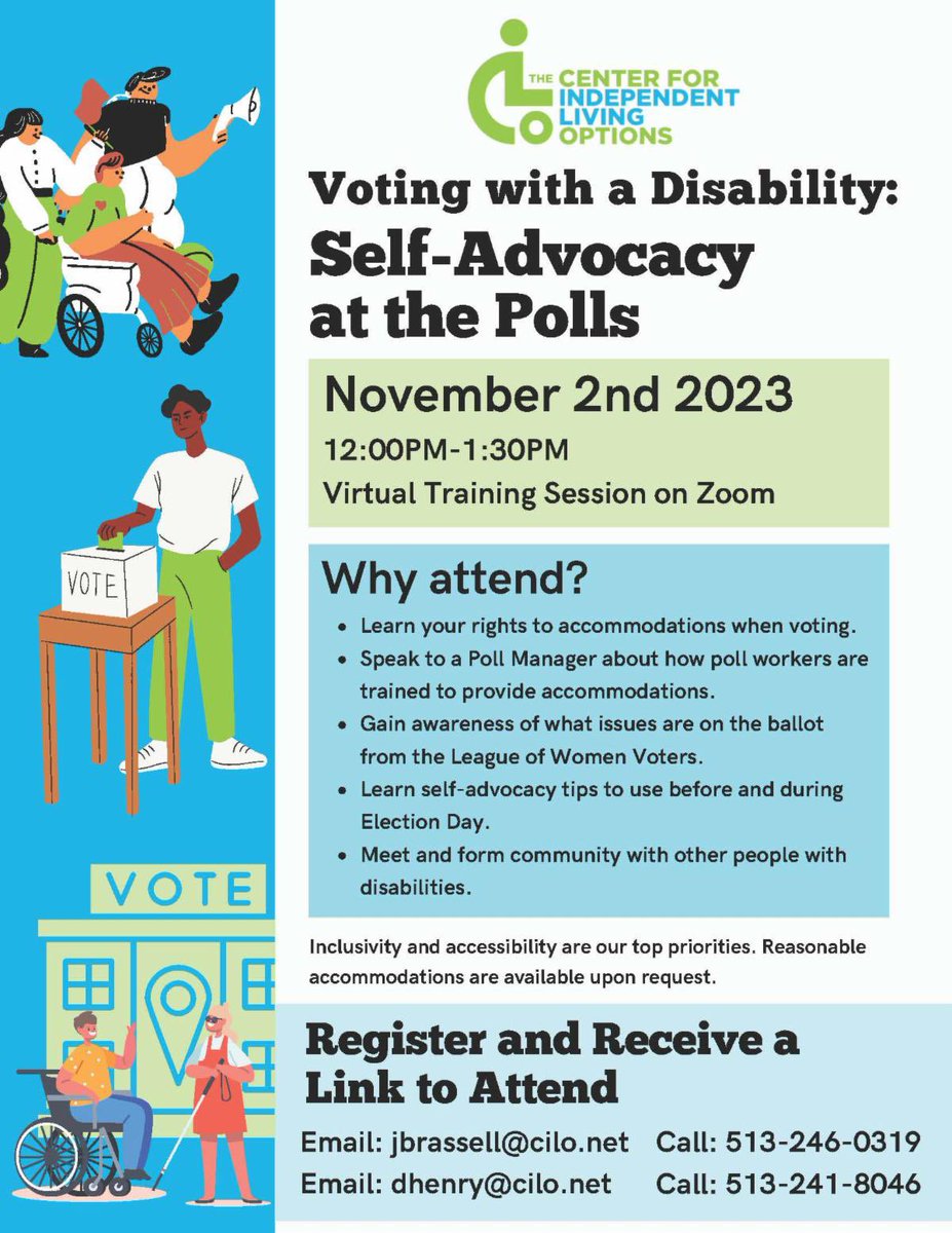 Important voting info from <a href="/HSCofHamCo/">Human Services Chamber of Hamilton County</a> member <a href="/IndLivOp/">Independence Alliance</a> 👇