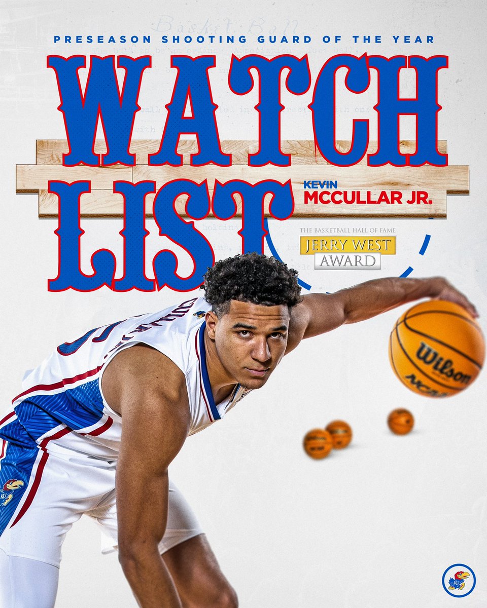 congrats to @Kevin_McCullar on being named to the preseason Jerry West Shooting Guard of the Year Watchlist 👀📈 more information→ bit.ly/3FsDPwL