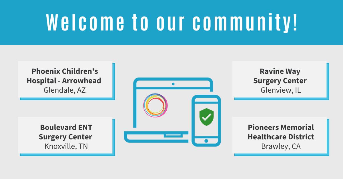 We are excited to welcome these new members to our community, where more than 10,000 healthcare facilities rely on our digital technology to ensure the safest care environment possible. hubs.ly/Q026zlKz0