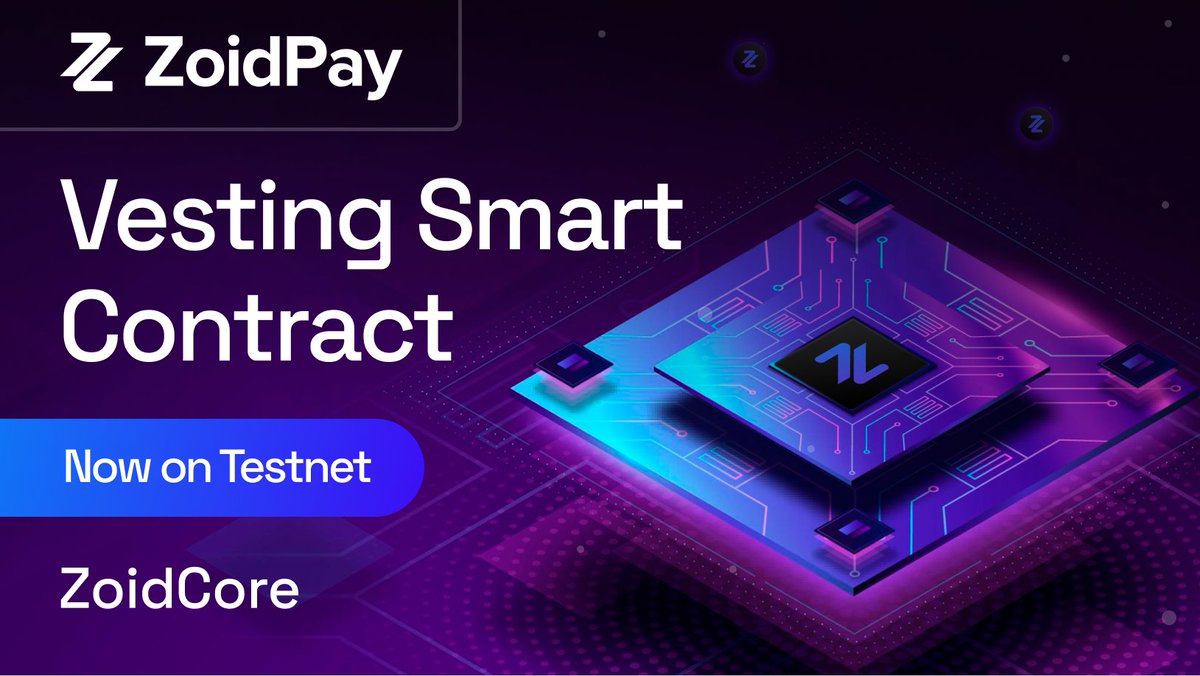 Anotherapp_io's tweet photo. π#ZoidCore Buzzπ
Vesting Smart Contract now on #ZoidCore Testnetπ
Seize the opportunity to employ vesting mechanisms for your early investorsπ
Embark on the #ZoidCore journey, where your token transcends its basic form, becoming a conduit for engagement and expansionπ https://t.co/nbace9h2dv