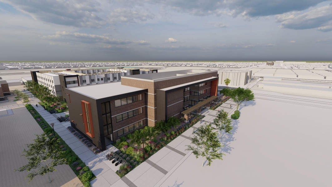 ASU's tweet photo. COMING SOON: Casa de Oro II, a brand new on-campus residence, will open at #ASUWest in the fall of 2024! 😈 🔱 

Get the details: https://t.co/l3zIaYa72W https://t.co/3kEqoFfOGZ