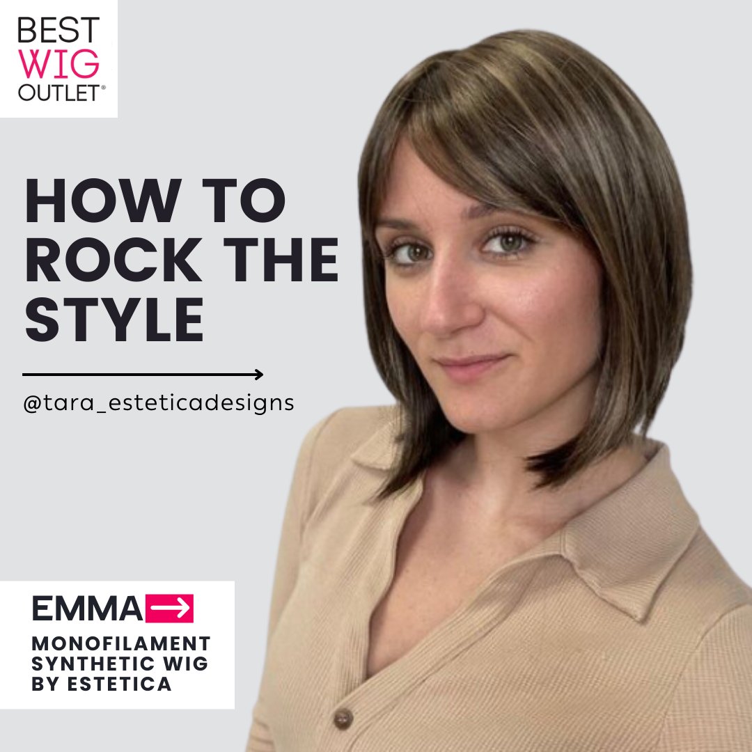 Rock the style with Best Wig Outlet! Start your journey great style today! This style is being worn by @tara_esteticadesigns 
✨ bestwigoutlet.com/products/emma-…
 #hairtips #bestofhair #wigs #femalewigs #newarrivals #onlineshop #WigKnowledge #BestWigOutlet #HumanHairWigs