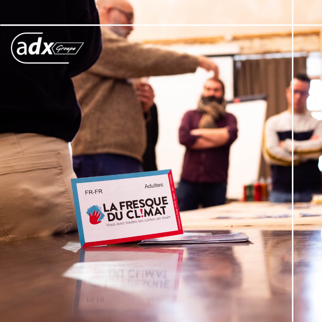 AdxGroupe's tweet image. 🌍 NOS ENGAGEMENTS RSE

La formation @FresqueDuClimat est maintenant clé dans l&apos;intégration de nos nouveaux collaborateurs !

Ce module renforce notre engagement #pourunmondedurable 🤗👏 

#fresqueduclimat #sensibilisation #climat #écologie