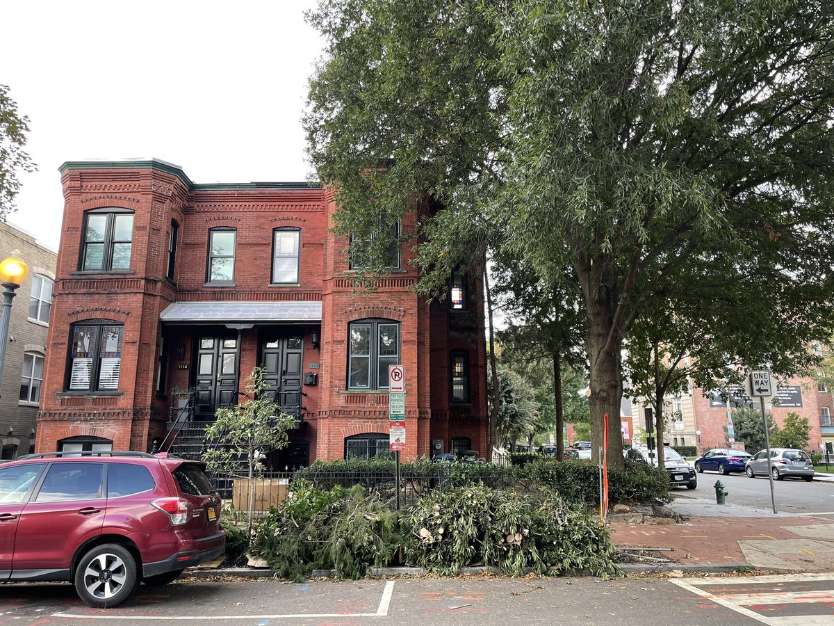 BNouman's tweet photo. @311DCgov- I’ve been struggling for the past 3 weeks to get someone come and pick up tree branches. They’ve been sitting on the sidewalk and neighbors are complaining. Created 3 tickets so far 2 in which were closed without completing the request! HELP https://t.co/lWSLCrYa7H