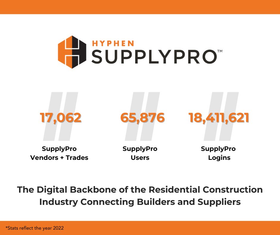 Learn more about the digital backbone of the #ResidentialConstruction industry here: bit.ly/HSSupplyPro