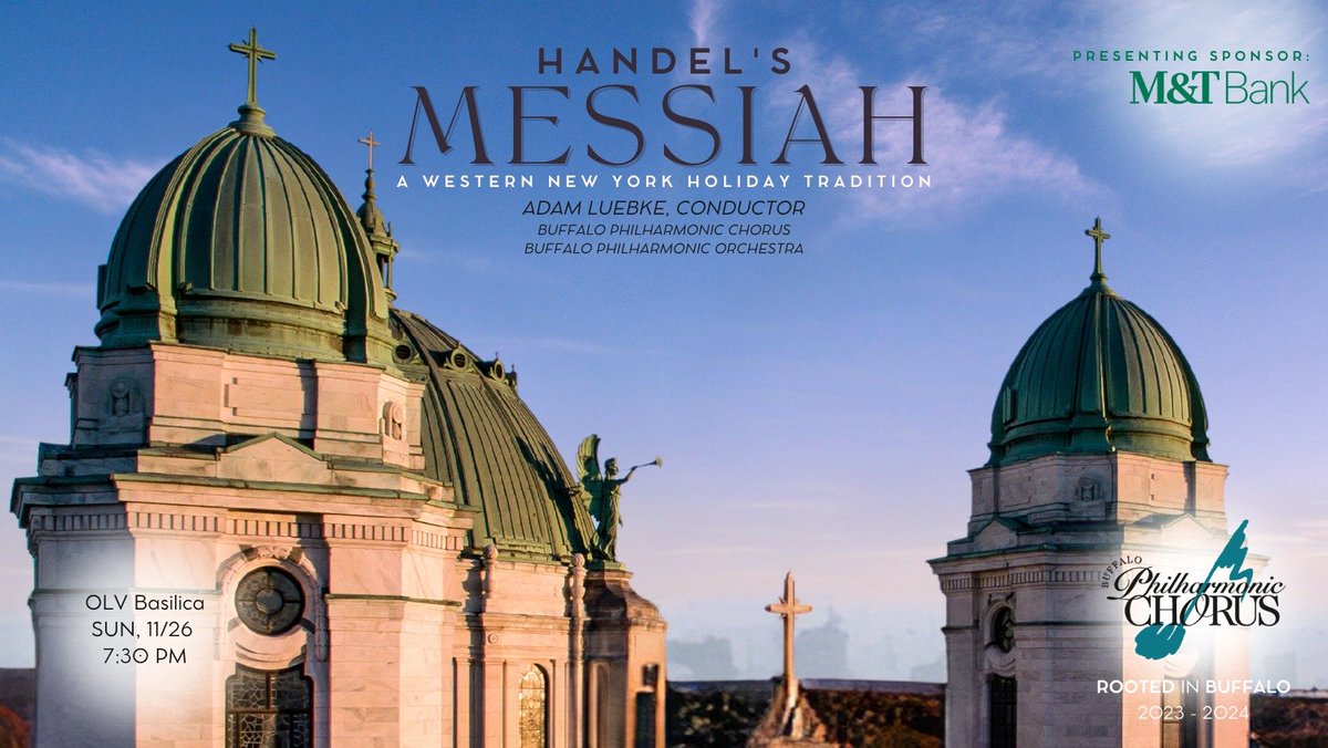 BPChorus's tweet photo. Have you gotten your tickets to Handel's Messiah yet? VIP tickets are going quick! These seats feature the absolute best sights and sounds in the BEAUTIFUL OLV Basilica!

Be sure to get your tickets to both performances at the link in our bio! https://t.co/2bMD8SgHtk