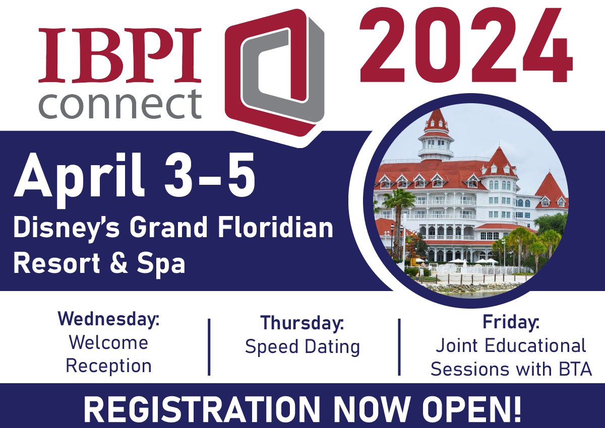 IBPIgroup's tweet photo. Have you reserved your spot for #IBPIConnect 2024 yet? -- This event is the most actionable and economical event you will attend all year! 

Get the details and register: https://t.co/O9el1gBQdj https://t.co/jmcP6KnvBs