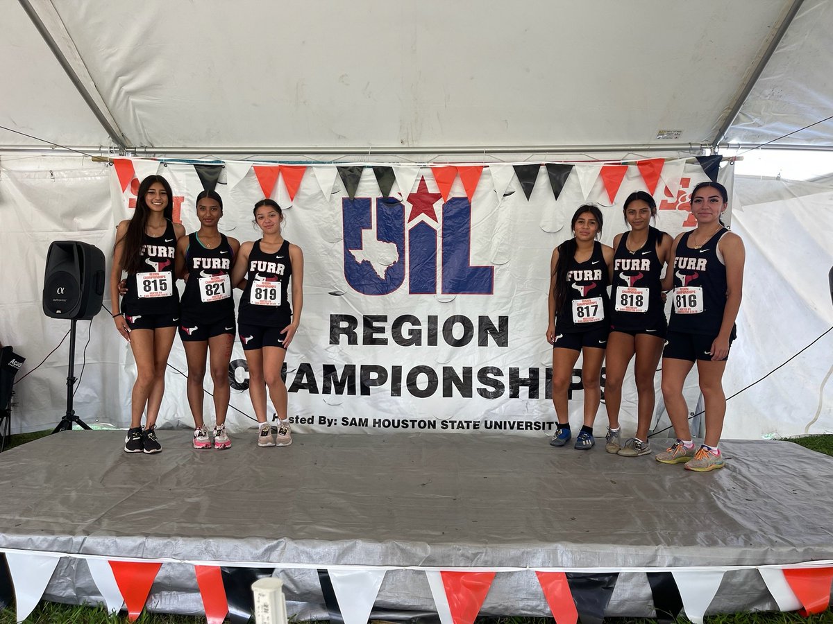 Let's go ladies, way to represent <a href="/FurrAthletics/">FurrHSAthletics</a> at the UIL Regional Cross Country Meet. <a href="/FurrHS/">Furr High School</a> <a href="/HISDAthletics/">Houston ISD Athletics & UIL Academics</a>