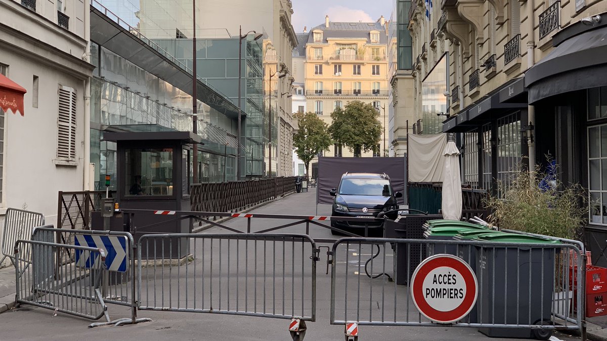info_Paris_IDF's tweet photo. 🔴 FLASH - #Paris : L'ambassade d’#Israel, dans le 8e arrondissement, a reçu 3 enveloppes contenant de la poudre blanche #suspecte, ce mardi.
👉 Après intervention des policiers et "#vérification, rien à signaler", indique une source policière. (Valeurs) #Paris8 https://t.co/mI5E6noaHb